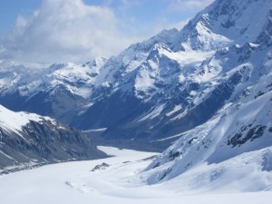 Tasman Glacier, New Zealand. 